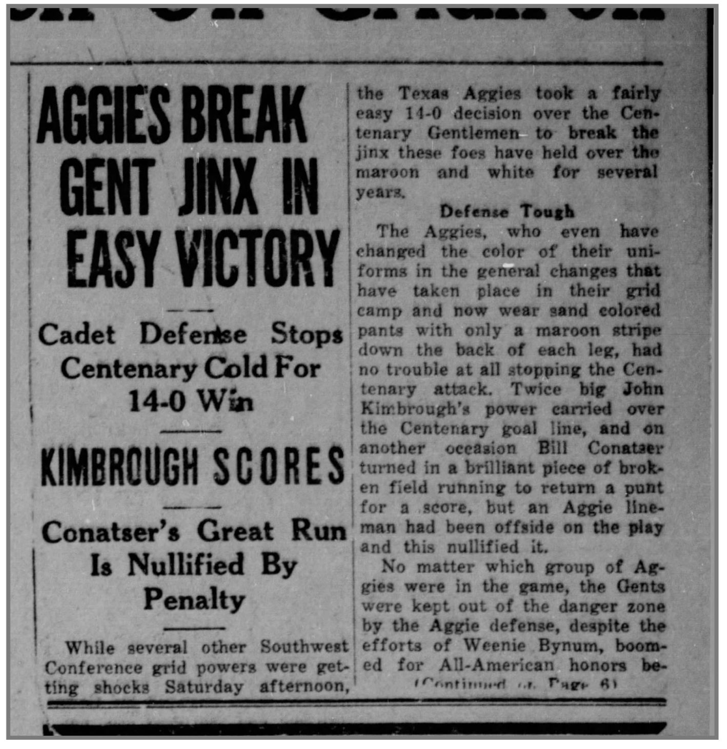 The Eagle Archives: October 2, 1939
